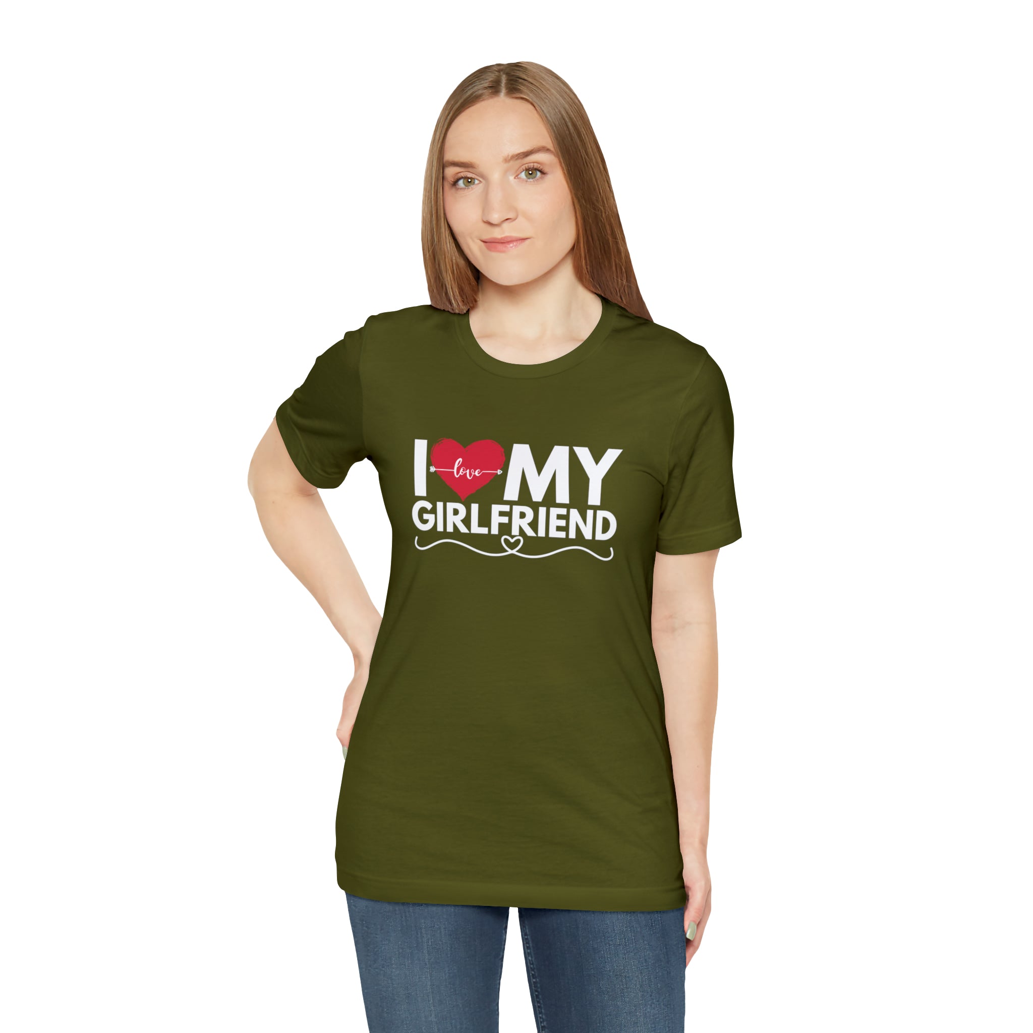 I Love My Girlfriend Shirt | Couple Love T-Shirt, Pair Girlfriend Boyfriend Matching Shirt