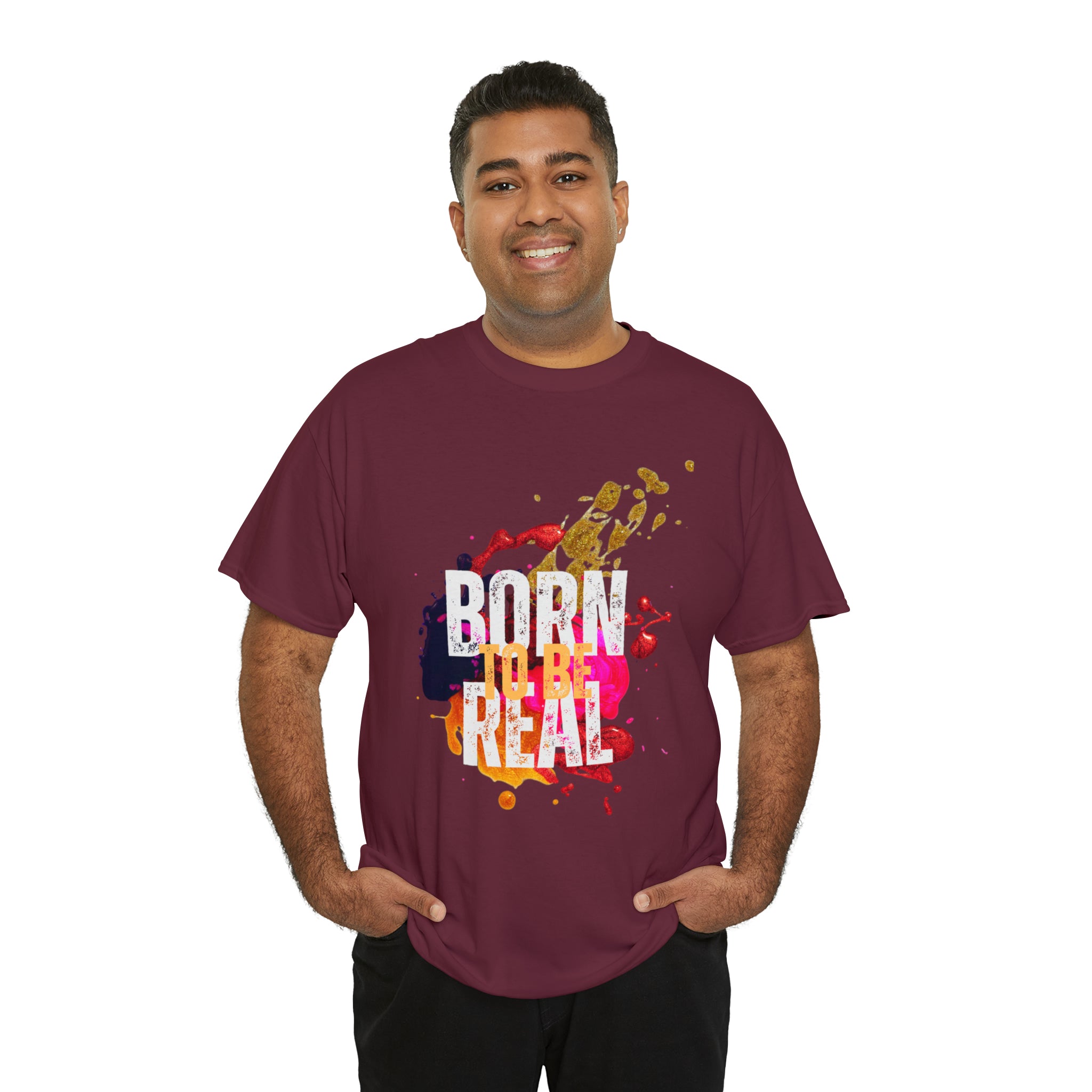 Born To Be Real  | Genuine Spirit Unisex Statement Tee