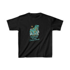 Dinosaur Roaring Through School | Second Grade Kids Heavy Cotton™ Tee