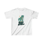 Dinosaur Roaring Through School | Second Grade Kids Heavy Cotton™ Tee