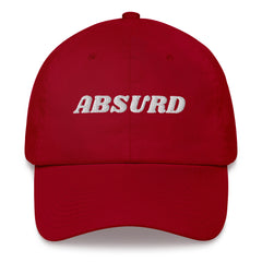 Absurd Dad Hat Funny Wordy English Dictionary Wild Hat