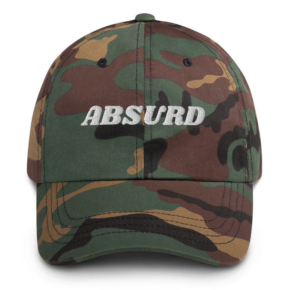 Absurd Dad Hat Funny Wordy English Dictionary Wild Hat