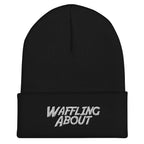Waffling About Cuffed Beanie - Waffles, Messing Around, Hats, Dad beanie, Dad Hat