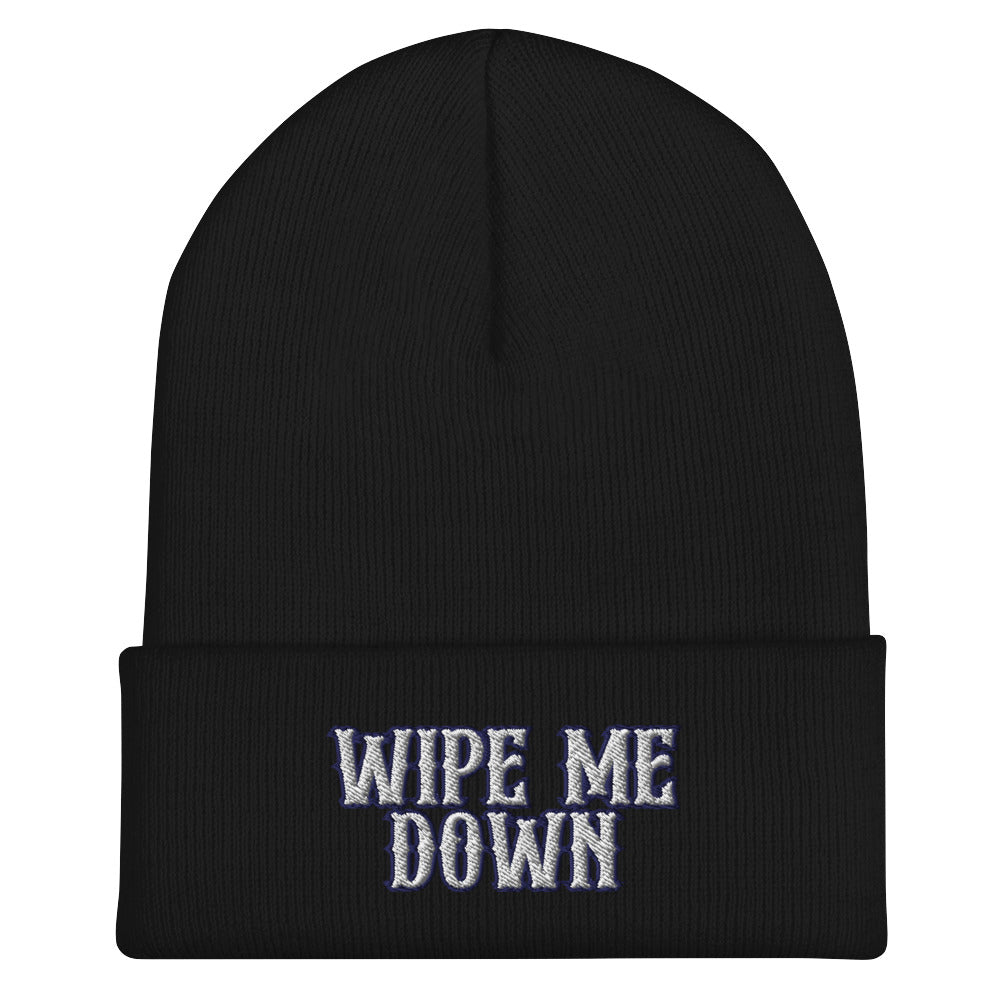 Wipe Me Down Cuffed Beanie
