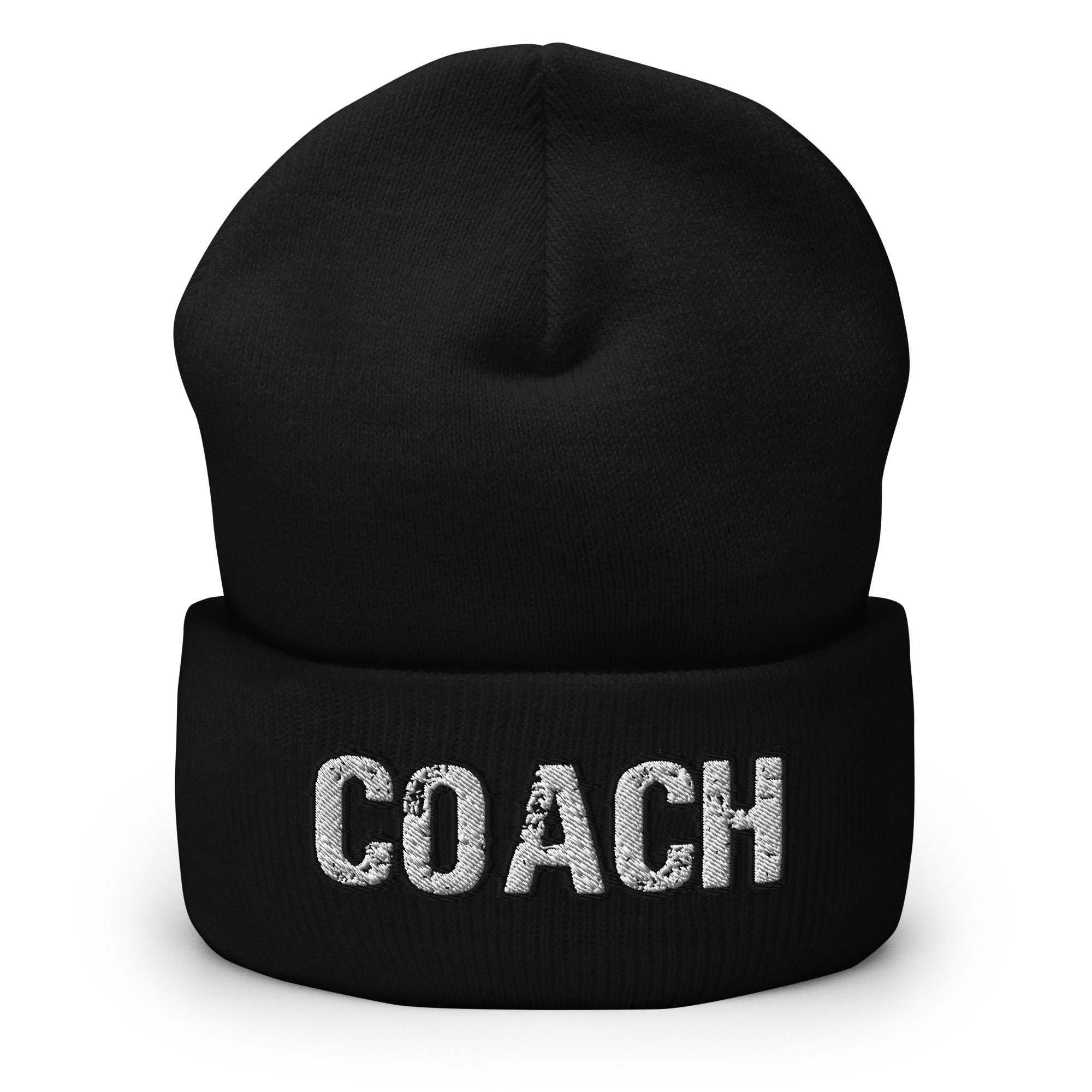 Coach Cuffed Trainer Beanie - Sport Coach Beanie