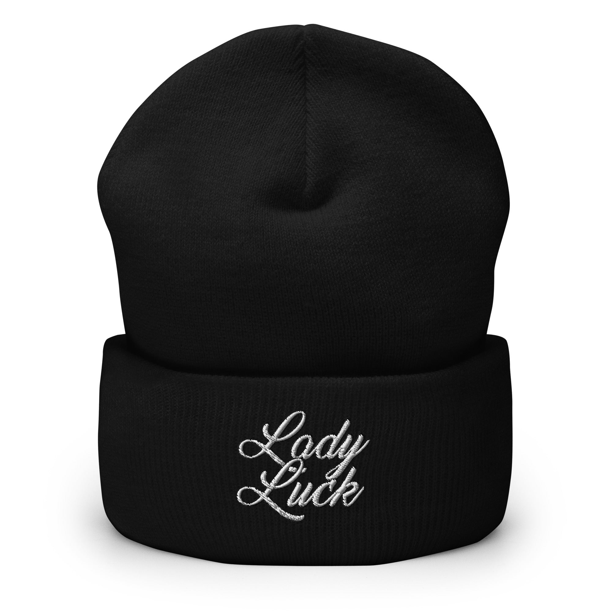 Lady Luck Cuffed Beanie - Lucky Fortune Hat