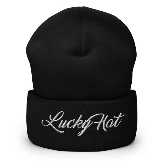 Lucky Hat Cuffed Beanie - My Lucky Fortune Beanie