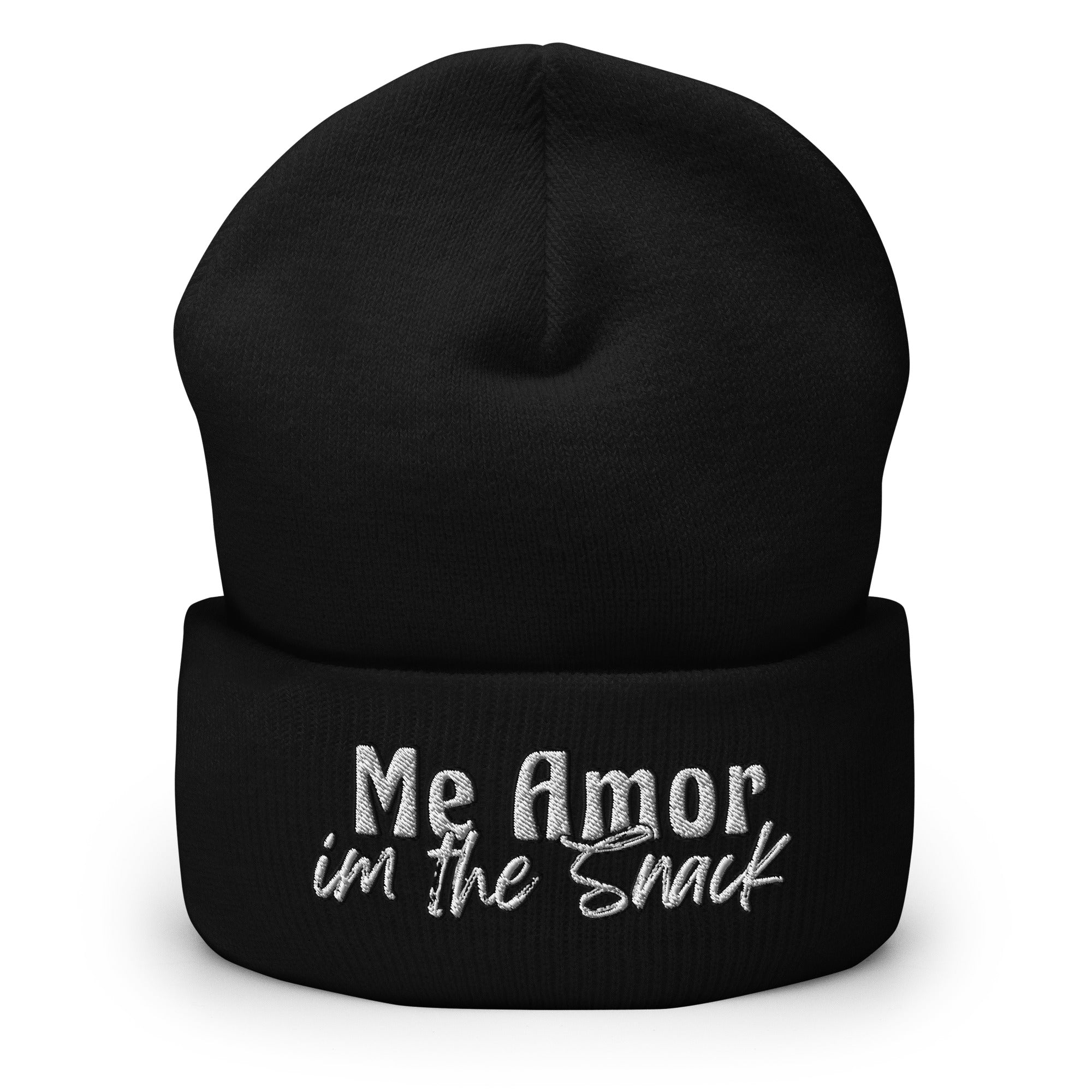 Mi Amor Im the Snack Cuffed Beanie - Funny Statement Beanie