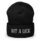 Hit a Lick Cuffed Beanie - Seize Opportunities