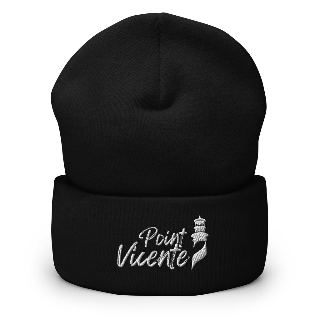 Point Vicente Lighthouse California Cuffed Beanie