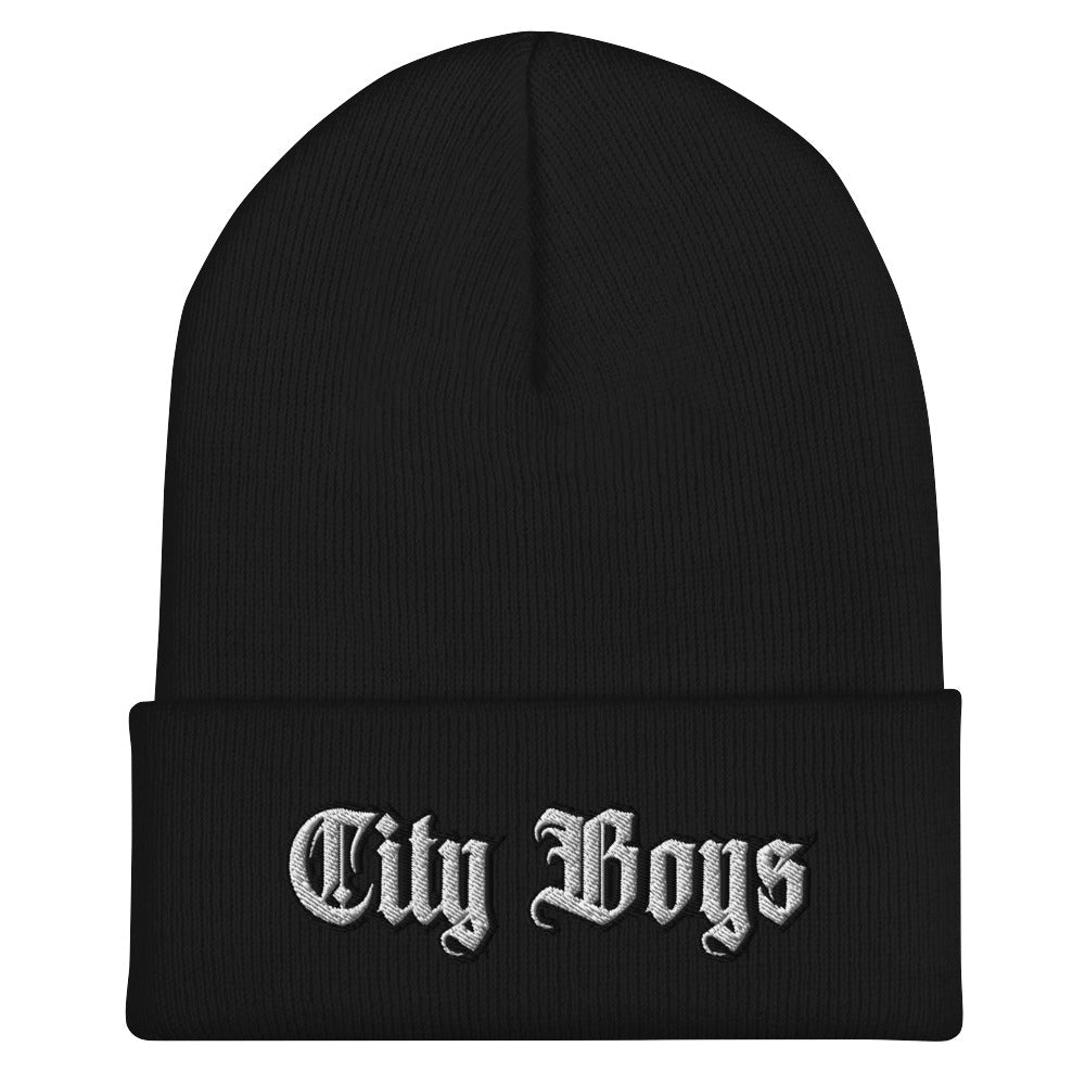 City Boys Cuffed Beanie - the boys, bois, city gang