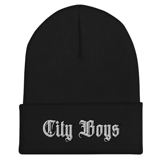 City Boys Cuffed Beanie - the boys, bois, city gang