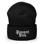 Passport Bros Cuffed Beanie - Foreign Woman Hunter