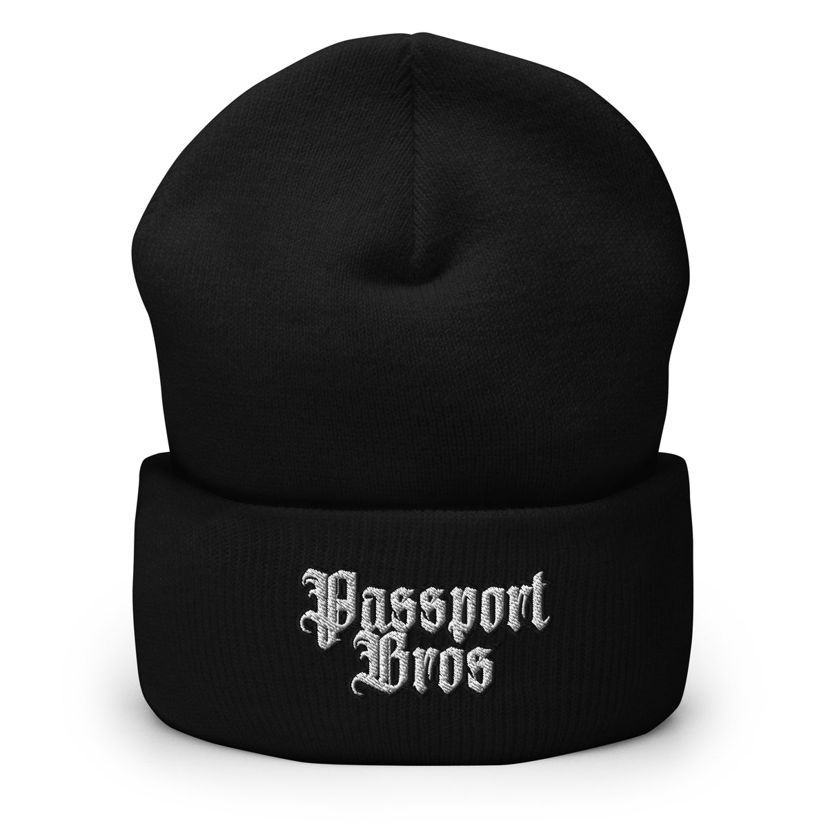 Passport Bros Cuffed Beanie - Foreign Woman Hunter