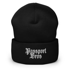 Passport Bros Cuffed Beanie - Foreign Woman Hunter
