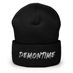 Demontime Cuffed Beanie - Demon Time Satanic Beanie