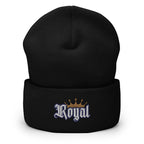 Royal Crown Cuffed Beanie - Royalty Crown Beanie