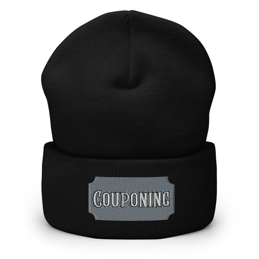 Couponing Cuffed Beanie - Mall Coupon Discount