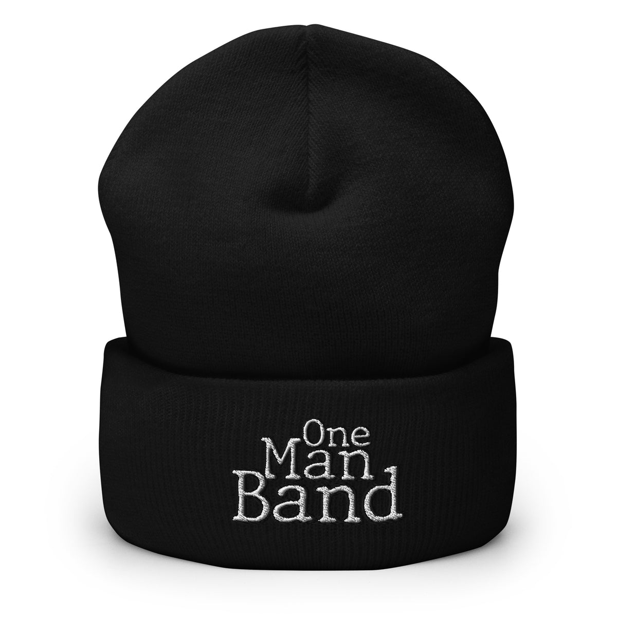One Man Band Cuffed Beanie - Solo Musician, Band, Singer