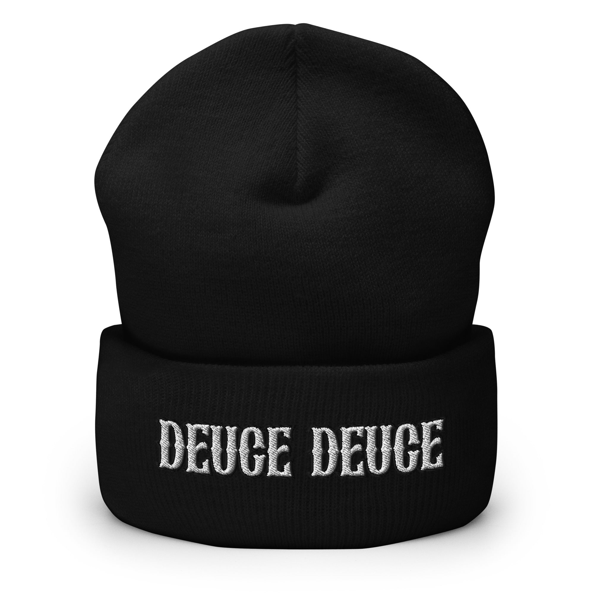 Deuce Deuce Gun Cuffed Beanie - .22 Caliber Gun