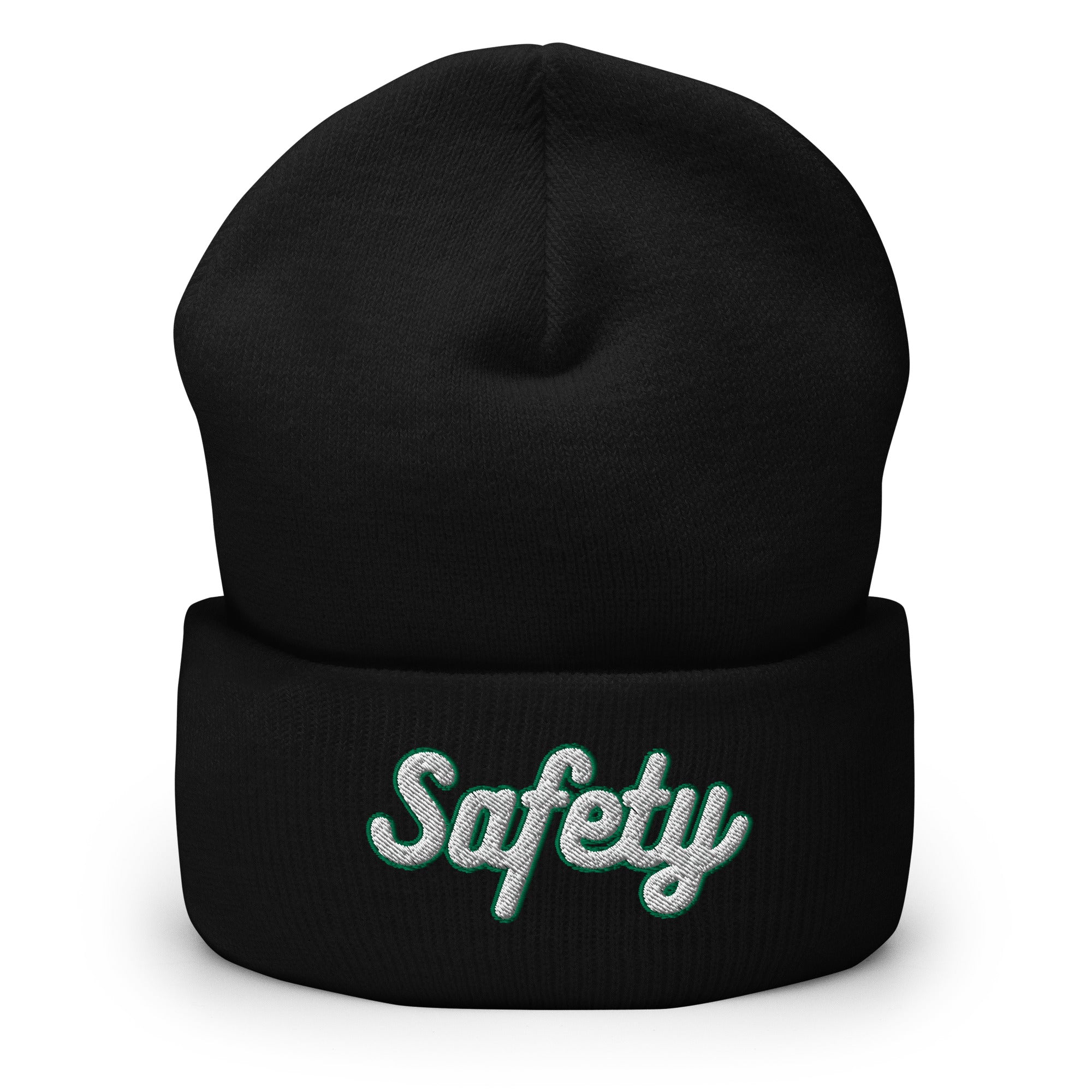 Safety Cuffed Beanie - Health and Safety Reminder Beanie