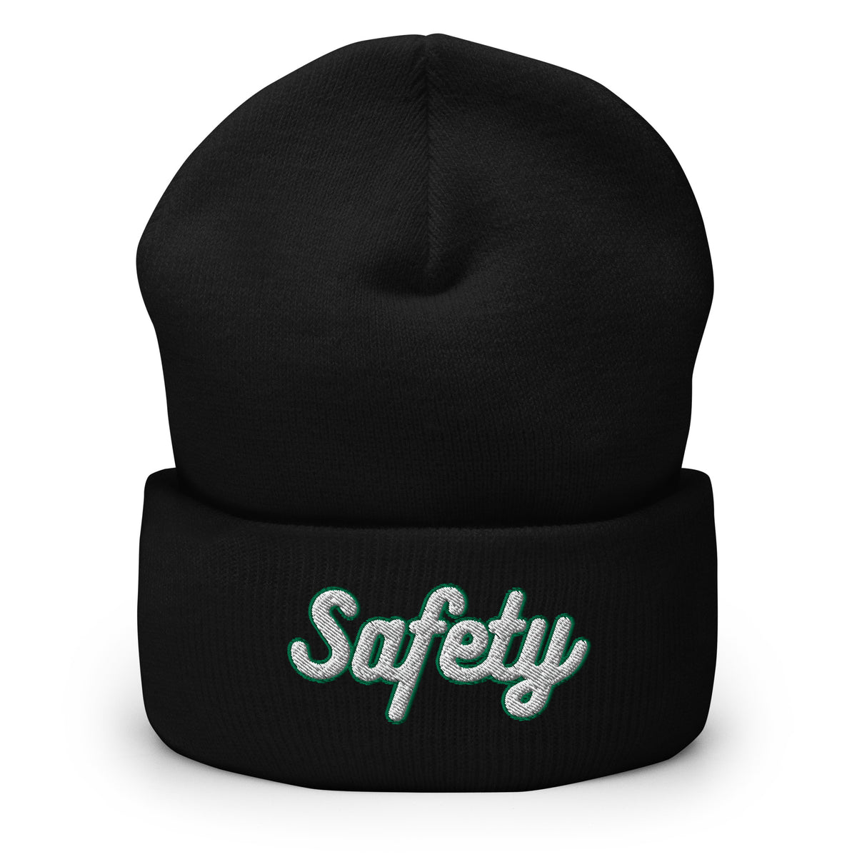 Safety Cuffed Beanie - Health and Safety Reminder Beanie