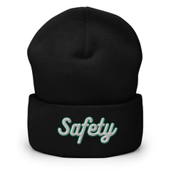 Safety Cuffed Beanie - Health and Safety Reminder Beanie