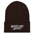 Waffling About Cuffed Beanie - Waffles, Messing Around, Hats, Dad beanie, Dad Hat