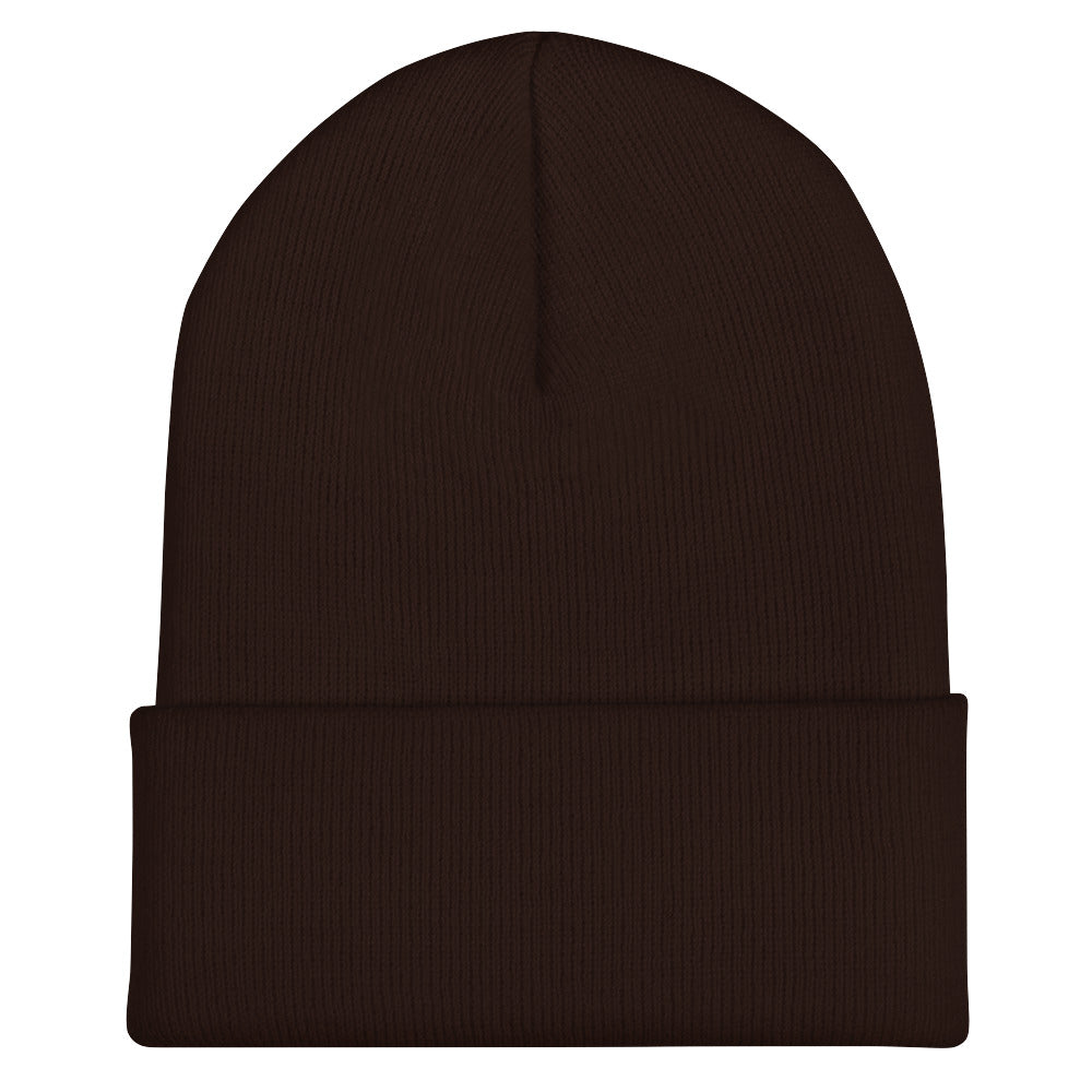 Never Let Them Know Your Next Move Cuffed Beanie