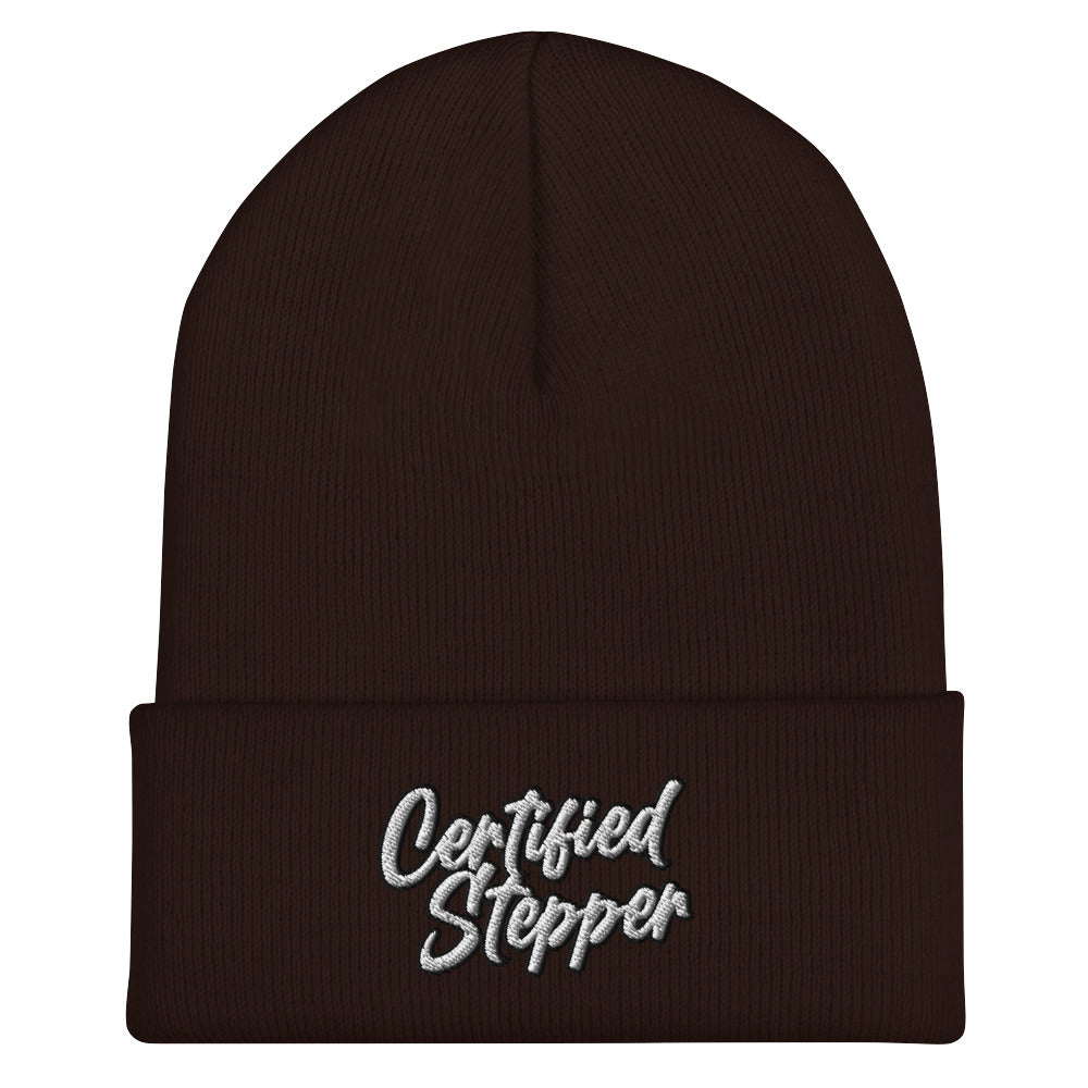 Certified Stepper Cuffed Beanie - FGE and Juice