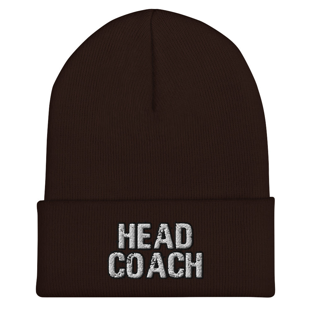 Head Coach Cuffed Trainer Beanie - Sport Head Coach
