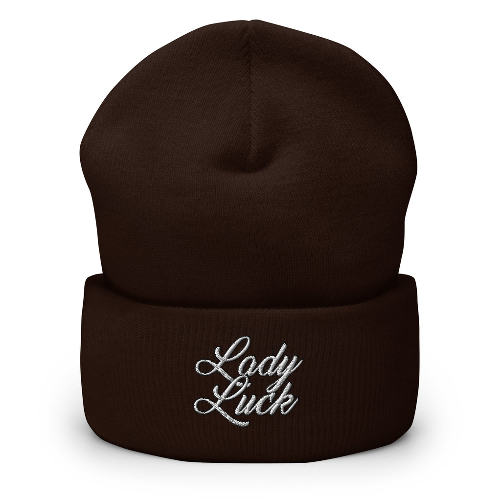 Lady Luck Cuffed Beanie - Lucky Fortune Hat