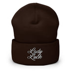 Lady Luck Cuffed Beanie - Lucky Fortune Hat