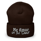 Mi Amor Im the Snack Cuffed Beanie - Funny Statement Beanie