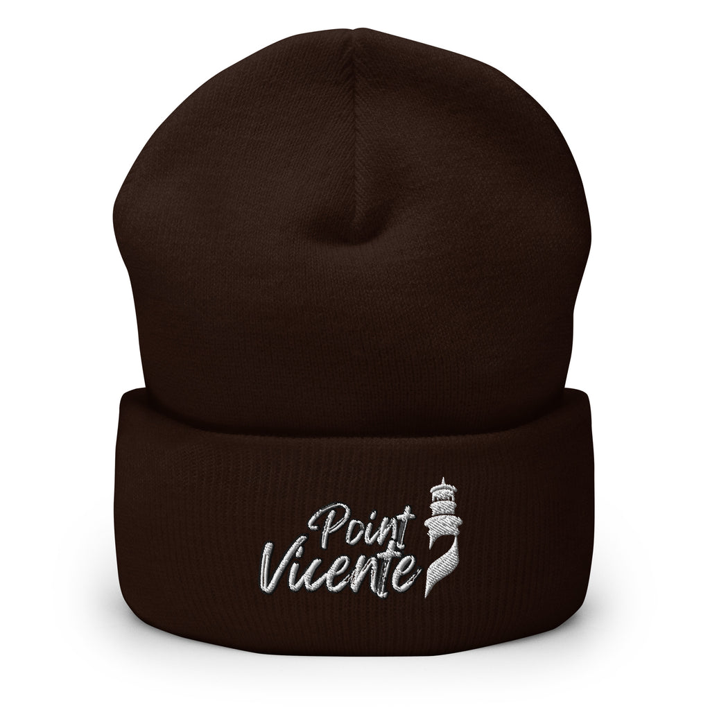 Point Vicente Lighthouse California Cuffed Beanie