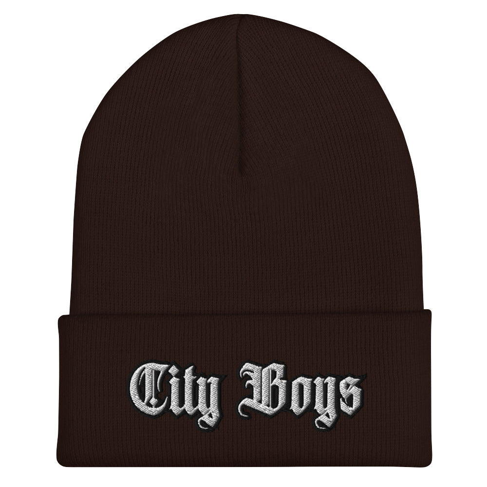 City Boys Cuffed Beanie - the boys, bois, city gang