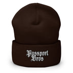 Passport Bros Cuffed Beanie - Foreign Woman Hunter