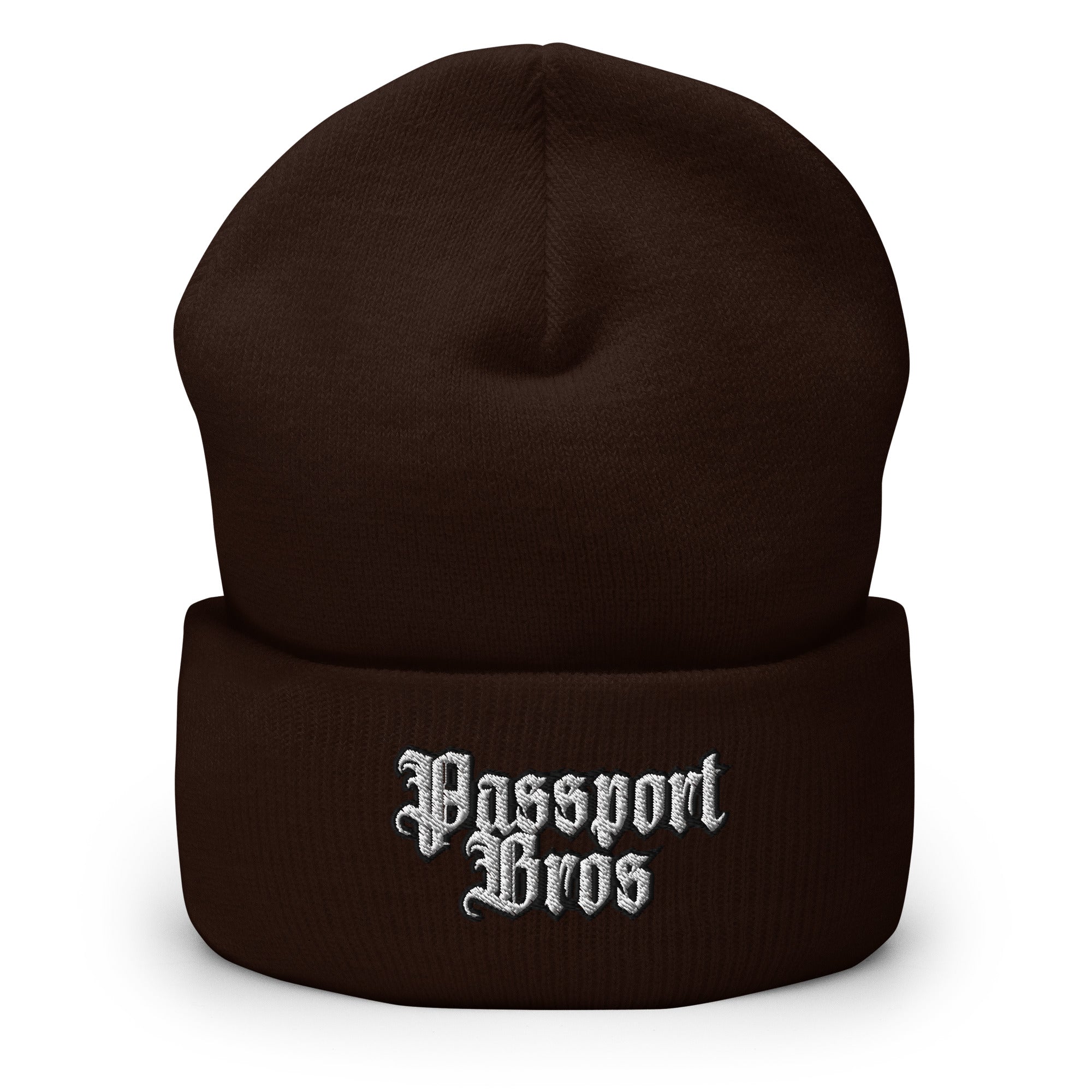 Passport Bros Cuffed Beanie - Foreign Woman Hunter