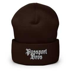Passport Bros Cuffed Beanie - Foreign Woman Hunter