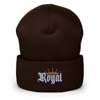 Royal Crown Cuffed Beanie - Royalty Crown Beanie