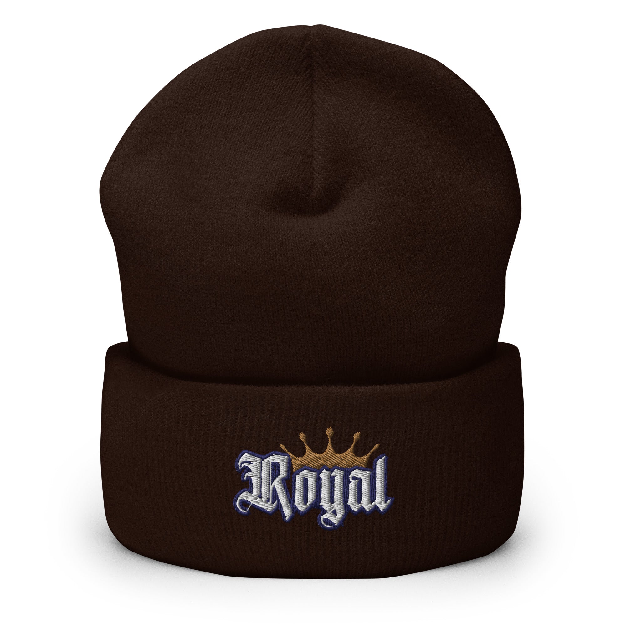 Royal Crown Cuffed Beanie - Royalty Crown Beanie