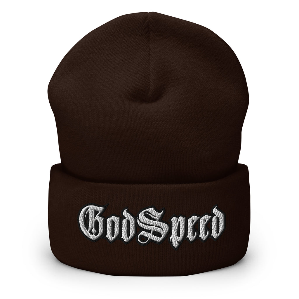 Godspeed Cuffed Beanie - Godspeed Goodluck