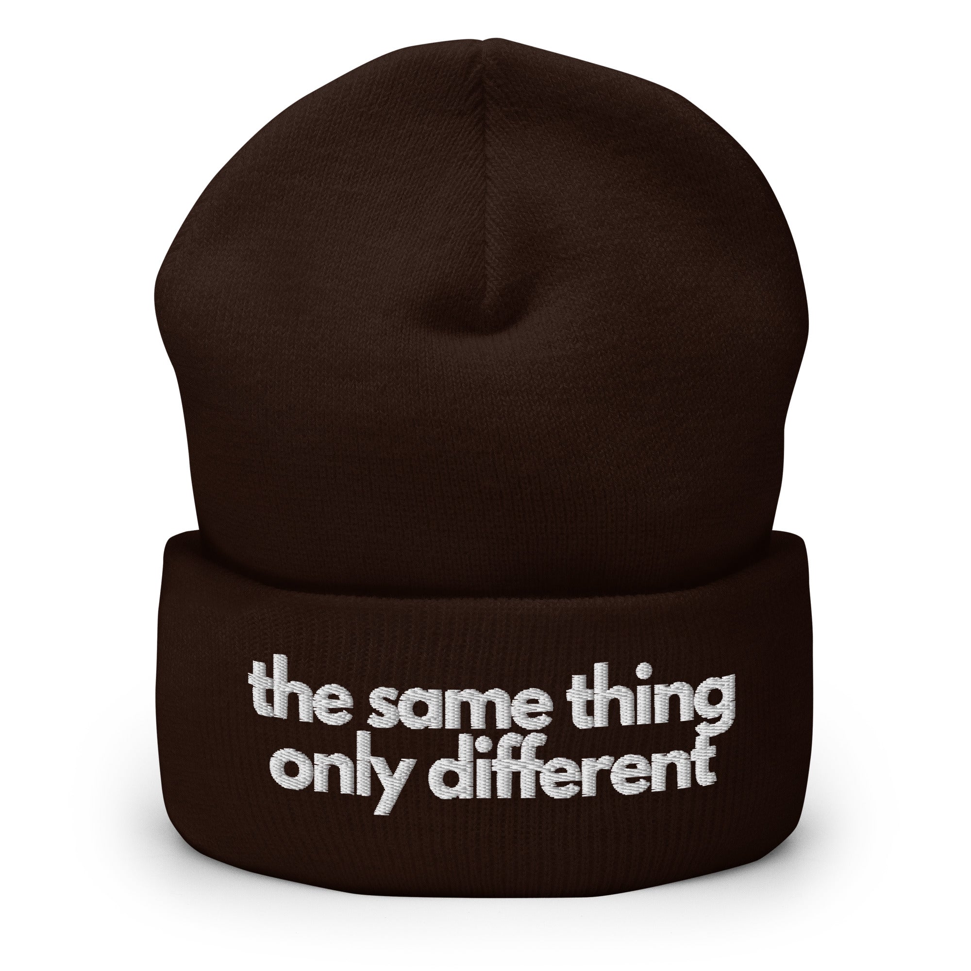 The Same Thing Only Different Cuffed Beanie - Equality Beanie