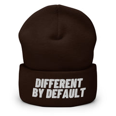 Different By Default Cuffed Beanie - Embrace Differences