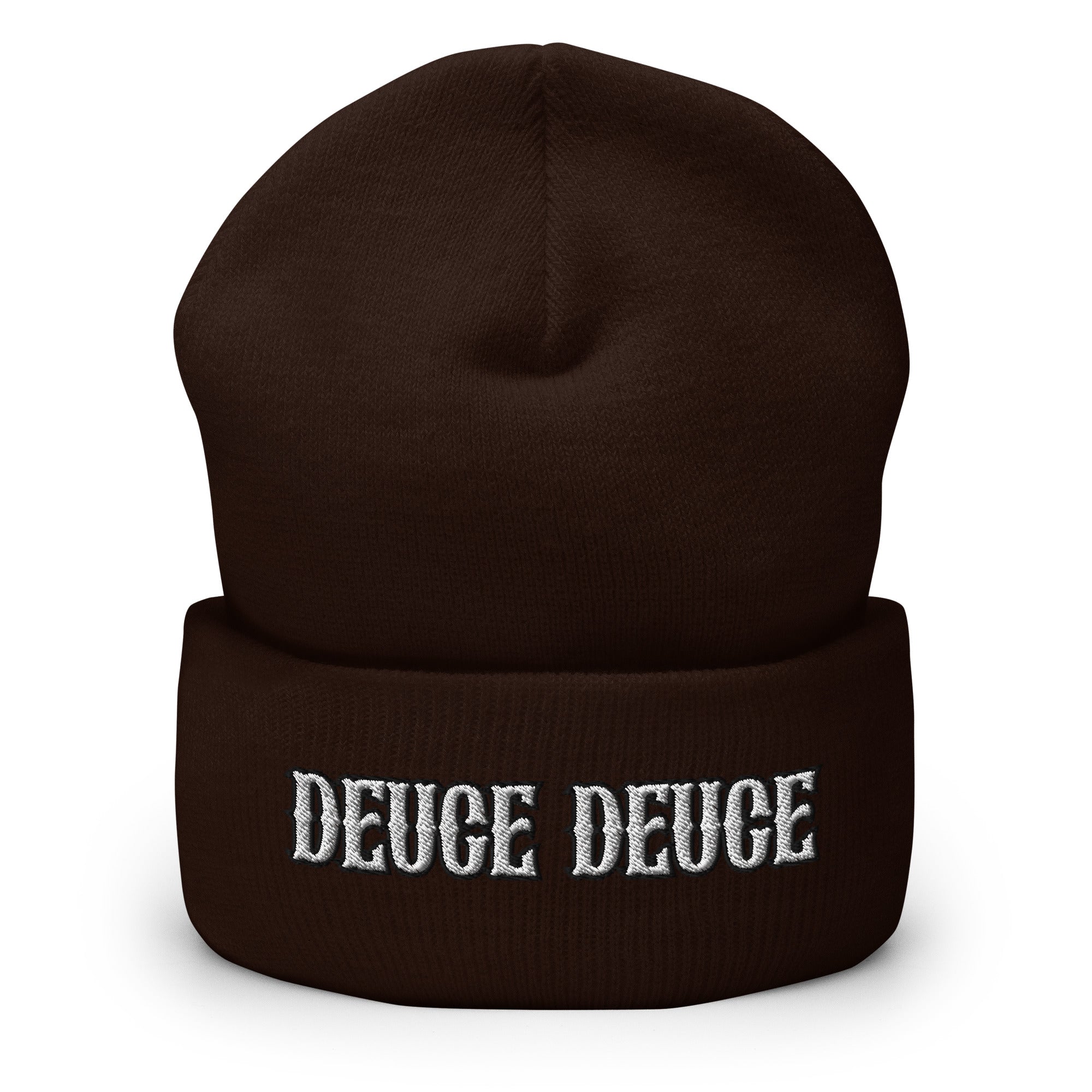 Deuce Deuce Gun Cuffed Beanie - .22 Caliber Gun