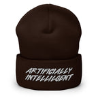 Artificially Intelligent Cuffed Beanie - AI Artificial Intelligence