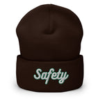 Safety Cuffed Beanie - Health and Safety Reminder Beanie