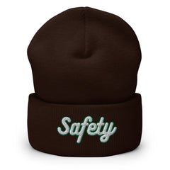 Safety Cuffed Beanie - Health and Safety Reminder Beanie
