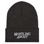 Waffling About Cuffed Beanie - Waffles, Messing Around, Hats, Dad beanie, Dad Hat