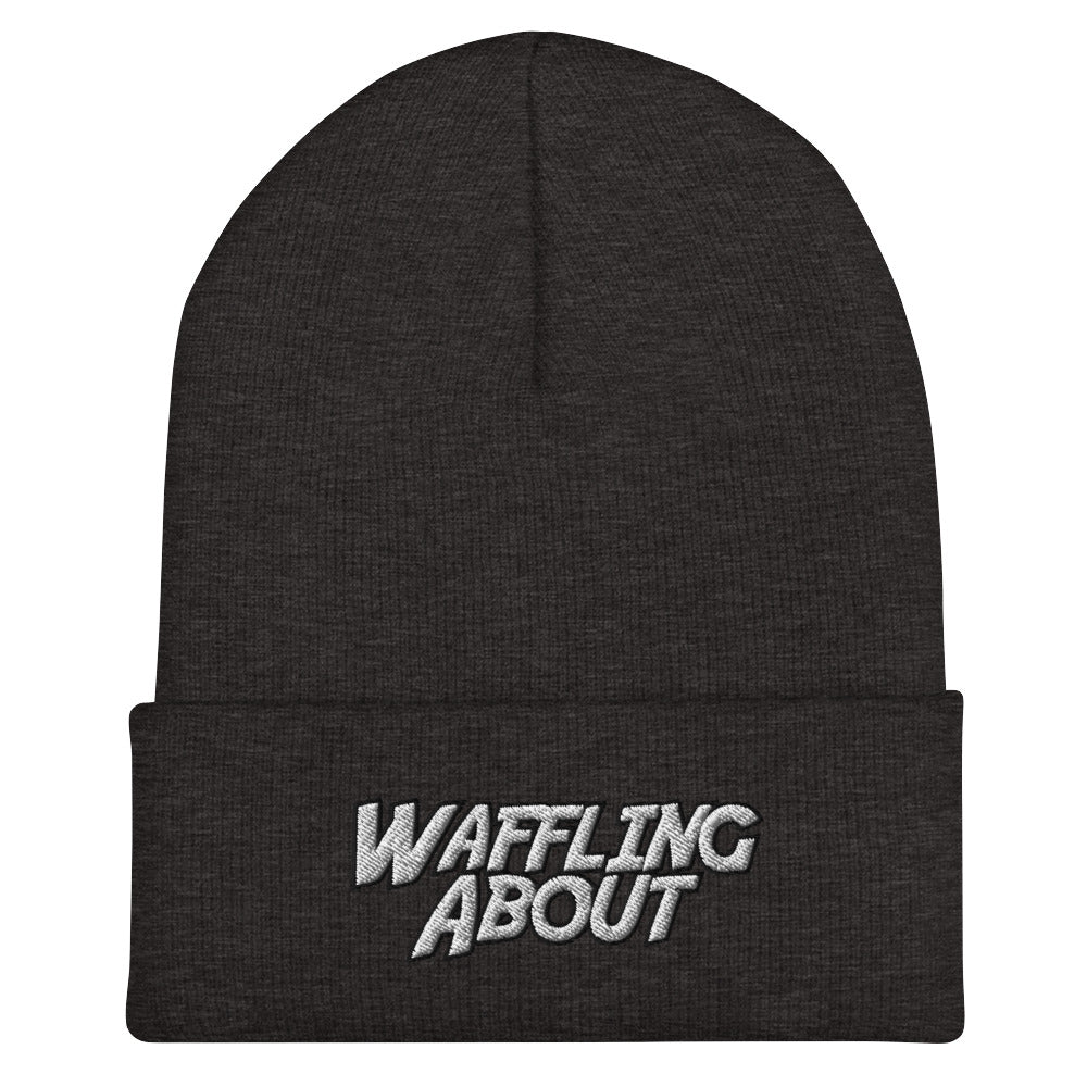 Waffling About Cuffed Beanie - Waffles, Messing Around, Hats, Dad beanie, Dad Hat